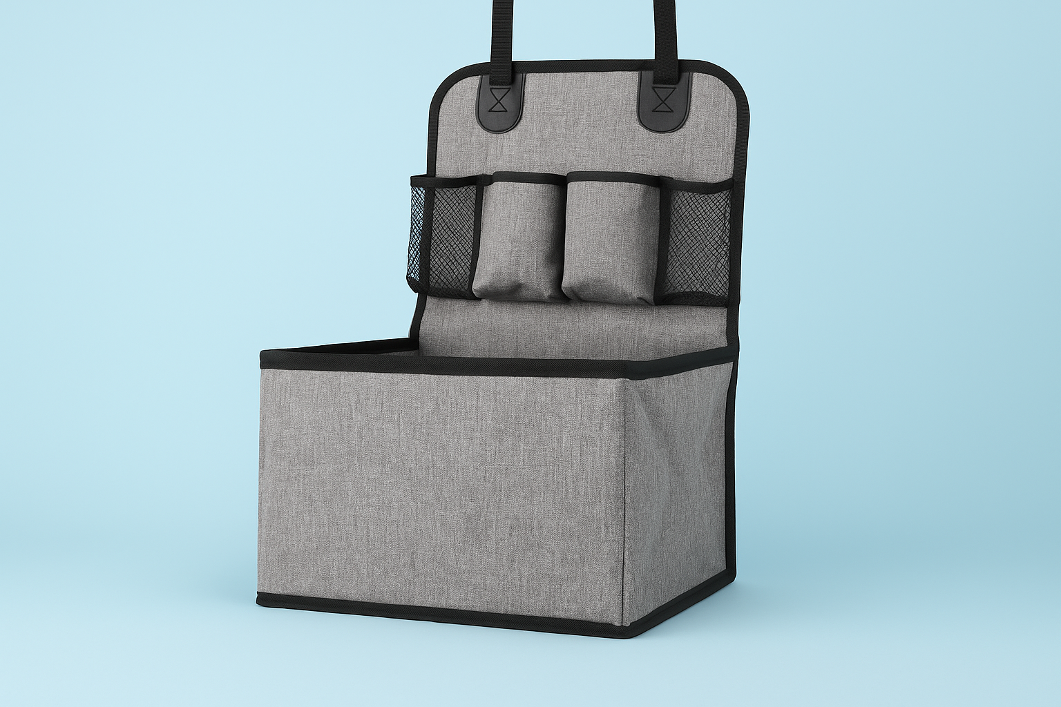 Dog Car Seat,Puppy Booster Seat for Car Front Seat with Storage Pockets,Pet Booster Car Seat for Small to Medium Dog